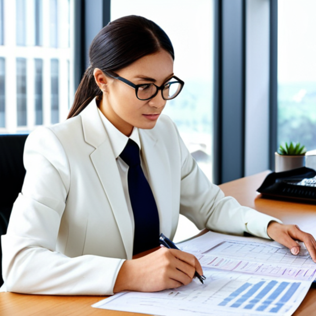 **
"A confident auditor in a professional business suit, reviewing financial documents in a bright, modern office, fully clothed, appropriate attire, safe for work, perfect anatomy, natural proportions, professional portrait, high quality, modest. Background: A well-organized desk with financial reports and a computer screen displaying data charts. The scene should convey competence and integrity."
**