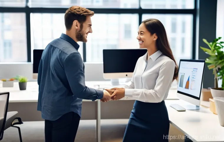 노무사로서의 커리어 빌딩 - **Prompt:** A compassionate and professional female labor law consultant, dressed in a stylish busin...